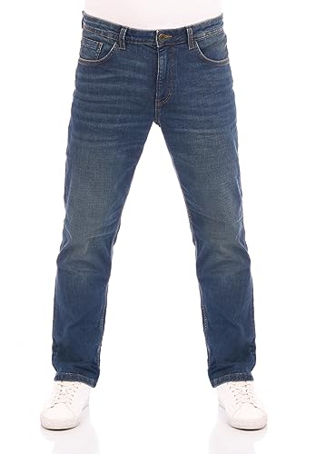 TOM TAILOR Jeans Herren Stretch lang Straight Fit Marvin Jeanshose Hose Denim Blau w32, Größe:32W / 34L, Farbvariante:Stone Blue Denim Tint (10147) von TOM TAILOR