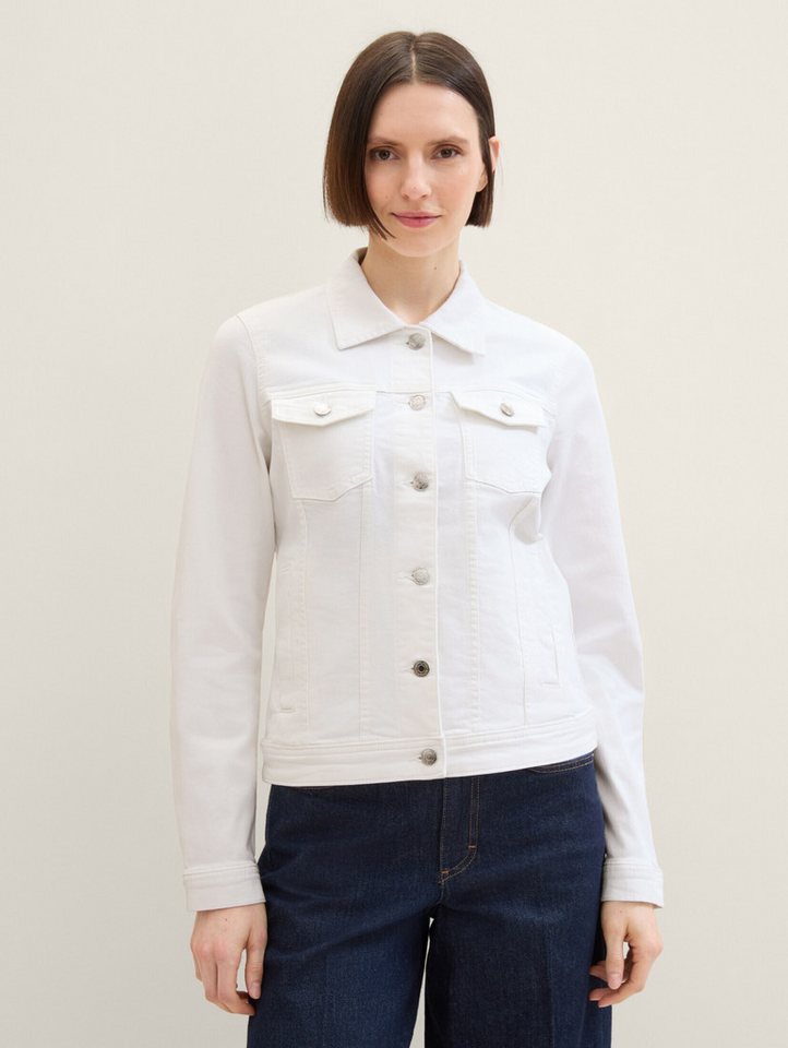 TOM TAILOR Jeansjacke Jeansjacke mit recycelter Baumwolle von TOM TAILOR