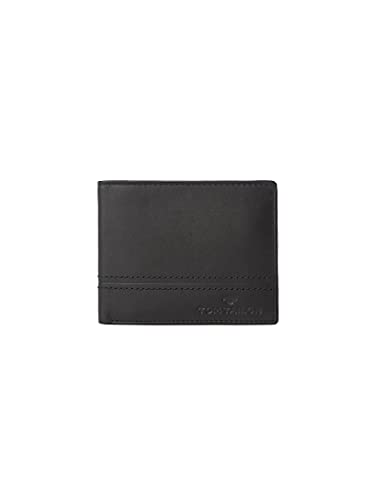 TOM TAILOR Jerrie Herren Geldbörse Querformat Mittelgroß Schwarz von TOM TAILOR