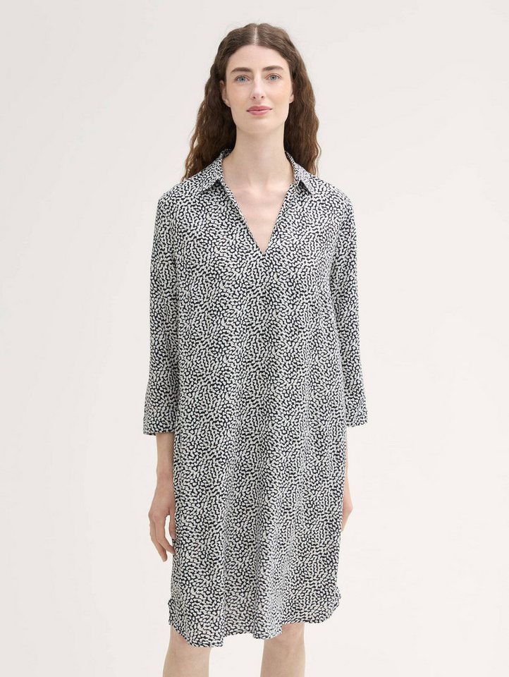 TOM TAILOR Sommerkleid Kleider & Jumpsuits Italian Blusenkleid mit Kragen von TOM TAILOR