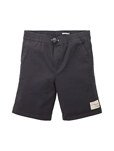 TOM TAILOR Jungen 1036006 Kinder Bermuda Shorts, 29476 - Coal Grey, 128 von TOM TAILOR