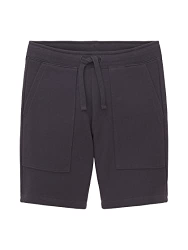 TOM TAILOR Jungen 1036024 Kinder Bermuda Shorts, 29476 - Coal Grey, 134 von TOM TAILOR