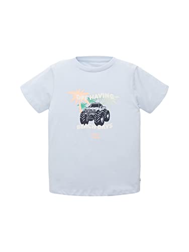 TOM TAILOR Jungen 1036031 Kinder T-Shirt, 31664 - Summer Lilac, 128 von TOM TAILOR