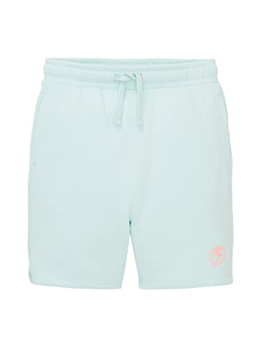 TOM TAILOR Jungen 1036210 Kinder Basic Sweatshorts, 31667-Light Aqua, 116/122 von TOM TAILOR