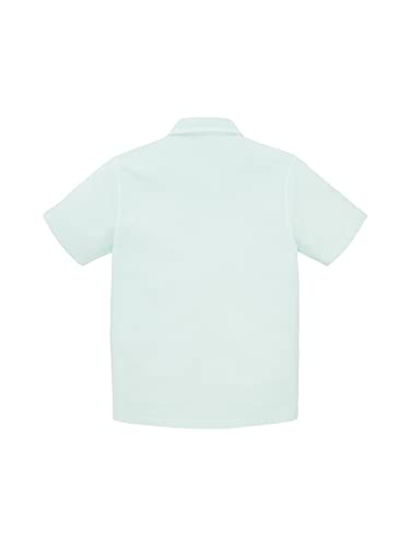 TOM TAILOR Jungen 1037257 Kinder Basic Polo Shirt, 31667-Light Aqua, 152 von TOM TAILOR