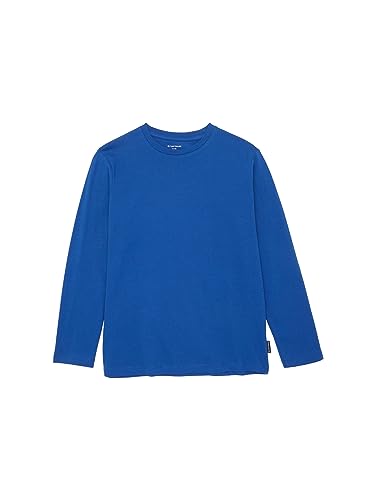 TOM TAILOR Jungen 1037510 Langarmshirt mit Print, 14531-shiny royal Blue, 164 von TOM TAILOR