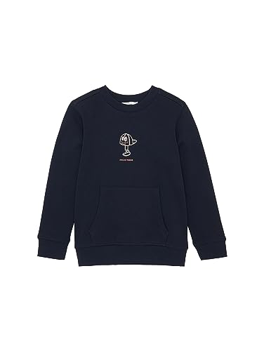 TOM TAILOR Jungen 1037578 Sweatshirt mit Rückenprint, 10668-sky Captain Blue, 128/134 von TOM TAILOR