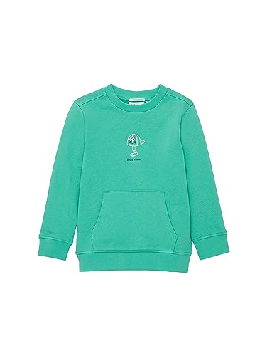 TOM TAILOR Jungen 1037578 Sweatshirt mit Rückenprint, 32262-bright Grass Green, 116/122 von TOM TAILOR