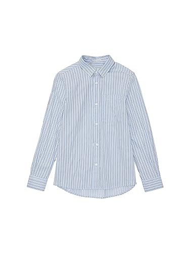 TOM TAILOR Jungen 1037939 Hemd mit Streifen & Brusttasche, 33808-middle Blue Stripe, 164 TOM TAILOR Jungen 1037939 Hemd mit Streifen & Brusttasche, 33808-middle Blue Stripe, 164 von TOM TAILOR