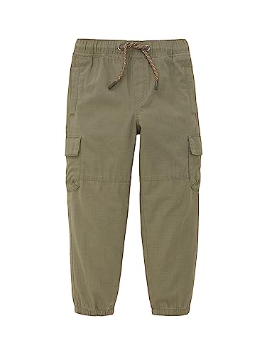 TOM TAILOR Jungen 1038403 Cargo Hose, 10415-Dusty Olive Green, 104 von TOM TAILOR