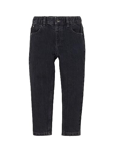 TOM TAILOR Jungen 1038406 Relaxed Fit Jeans, 29476-coal Grey, 98 von TOM TAILOR