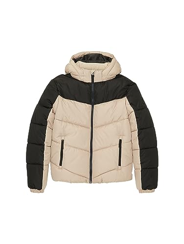 TOM TAILOR Jungen Puffer Winterjacke mit Abnehmbarer Kapuze von TOM TAILOR