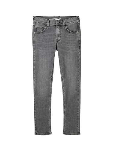 TOM TAILOR Jungen Kinder Ryan Extra Skinny Fit Jeans, 10210 - Grey Denim, 164 von TOM TAILOR