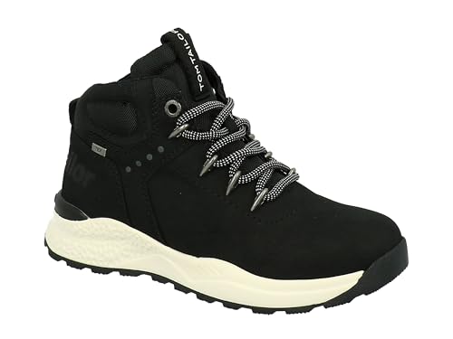 TOM TAILOR Jungen 2173104 Halblange Stiefel, Schwarz, 33 EU von TOM TAILOR