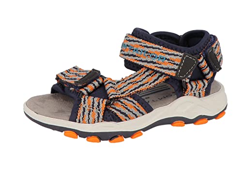 TOM TAILOR Jungen 5371110 Sandale, Navy Orange, 32 EU von TOM TAILOR