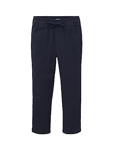 TOM TAILOR Jungen 1037914 Basic Chino Hose, 10668-sky Captain Blue, 128 von TOM TAILOR