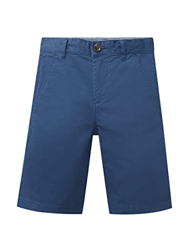 TOM TAILOR Jungen Chino Bermuda Shorts 1031739, Blau, 140 von TOM TAILOR