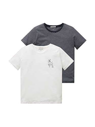 TOM TAILOR Jungen Kinder T-Shirts im Doppelpack aus Baumwolle von TOM TAILOR