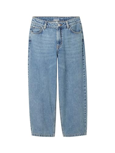 TOM TAILOR Jungen Kinder Baggy Fit Jeans, 10142 - Light Stone Blue Denim, 128 von TOM TAILOR