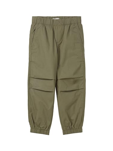 TOM TAILOR Jungen Kinder Loose Fit Parachute Hose, 10415 - Dusty Olive Green, 122 von TOM TAILOR