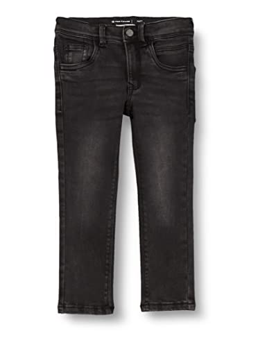 TOM TAILOR Jungen Kinder Matt Extra Skinny Jeans 1029980, Schwarz, 104 von TOM TAILOR