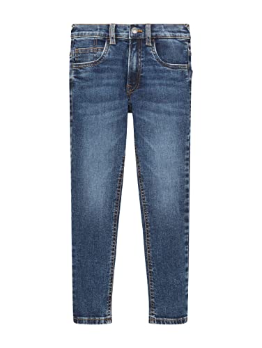 TOM TAILOR Jungen Kinder Matt Extra Skinny Jeans 1035916, Blau, 104 von TOM TAILOR