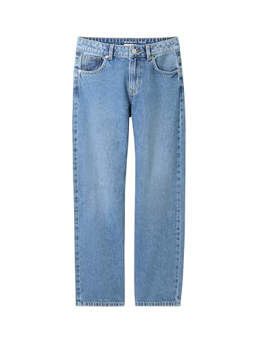TOM TAILOR Jungen Kinder Straight Fit Jeans, 10141 - Stone Blue Denim, 128 von TOM TAILOR