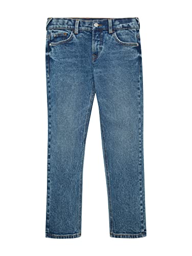 TOM TAILOR Jungen Kinder Straight Jeans 1033809, Blau, 128 von TOM TAILOR