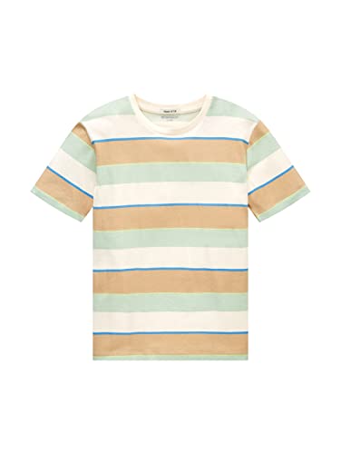 TOM TAILOR Jungen Kinder T-Shirt mit Print 1034992, Weiß, 164 von TOM TAILOR