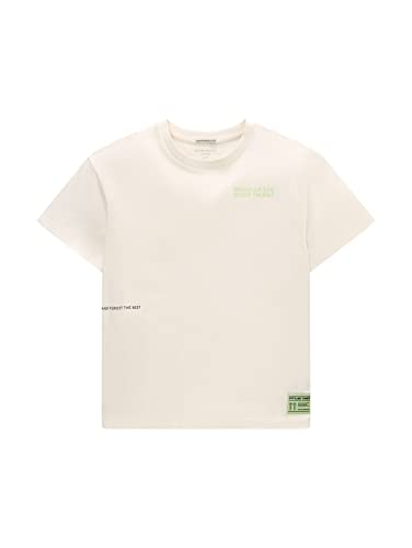 TOM TAILOR Jungen Kinder T-Shirt mit Print 1034994, Weiß, 128 von TOM TAILOR