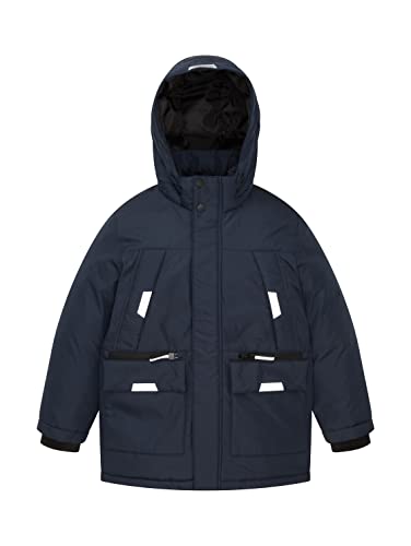 TOM TAILOR Jungen Kinder Winterjacke 1033341, Blau, 92-98 von TOM TAILOR