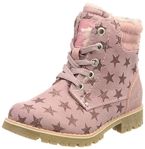 Tom Tailor Jungen Mädchen 4270814 Halblange Stiefel, Old Rose, 26 EU von TOM TAILOR