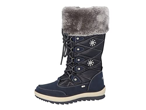 Tom Tailor Jungen Mädchen 4272101 Schneestiefel, Denim, 27 EU von TOM TAILOR