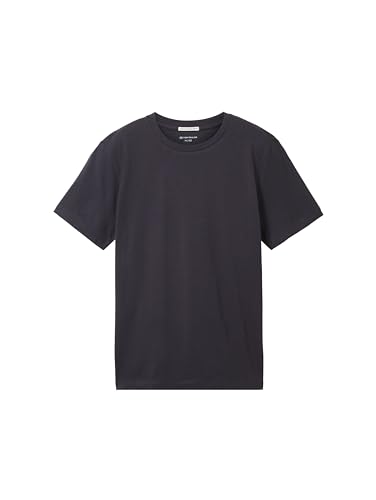 TOM TAILOR Jungen Kinder T-Shirt mit Print, coal grey, 140 von TOM TAILOR