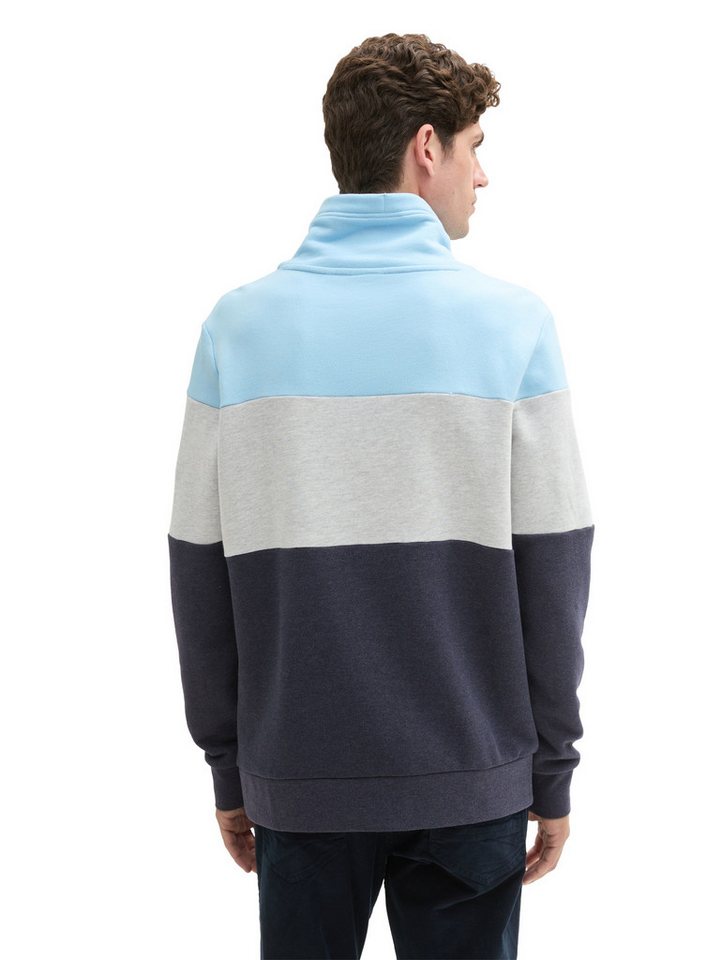 TOM TAILOR Kapuzenpullover Sweatshirt mit Colour Blocking TOM TAILOR Kapuzenpullover Sweatshirt mit Colour Blocking von TOM TAILOR