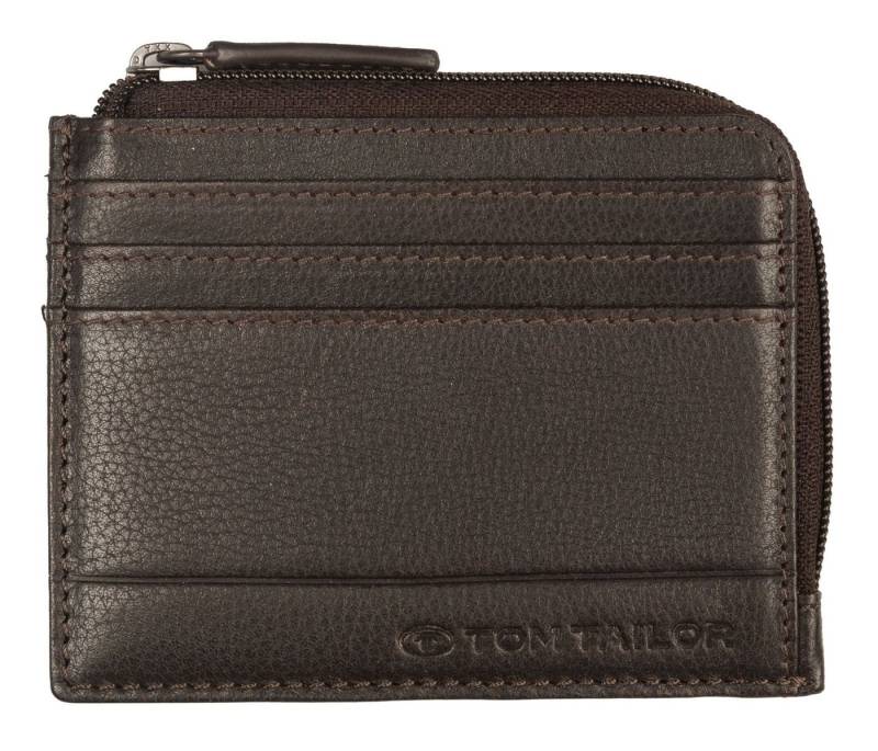 TOM TAILOR Kartenetui Micro Wallet, aus echtem Leder von TOM TAILOR