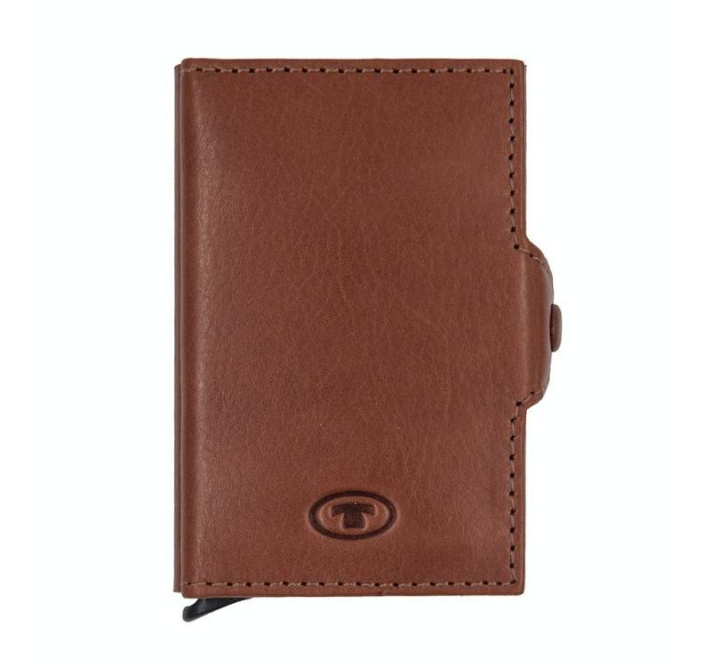 TOM TAILOR Kartenetui Tom Tailor Kreditkartenetui Jemy, braun von TOM TAILOR