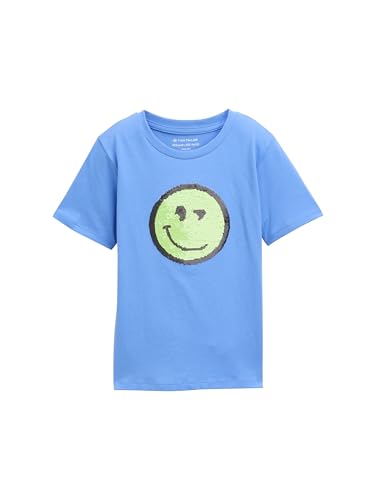 TOM TAILOR Kinder Baggy Fit Jeans, Tinted Blue Denim, 134 von TOM TAILOR