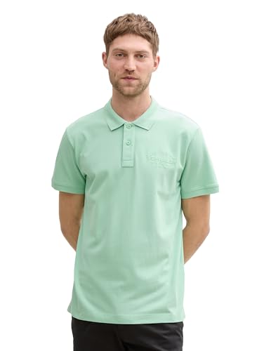 TOM TAILOR Kinder Basic Jogginghose aus Bio-Baumwolle, Light Stone Grey Melange, 128/134 von TOM TAILOR