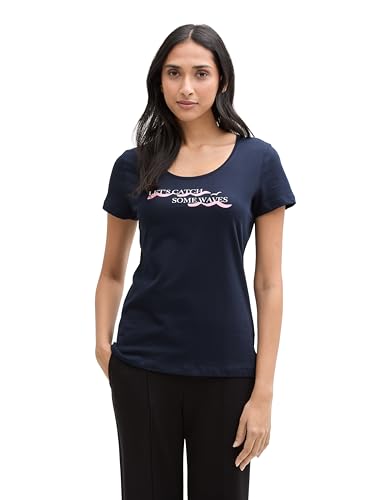 TOM TAILOR Kinder Glow-in-The-Dark T-Shirt, Soft mid Blue, 104/110 TOM TAILOR Kinder Glow-in-The-Dark T-Shirt, Soft mid Blue, 104/110 von TOM TAILOR
