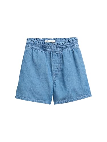 TOM TAILOR Mädchen 1046519 Bermuda Jeans Shorts, 10151-Light Stone Bright Blue Denim, 104 von TOM TAILOR