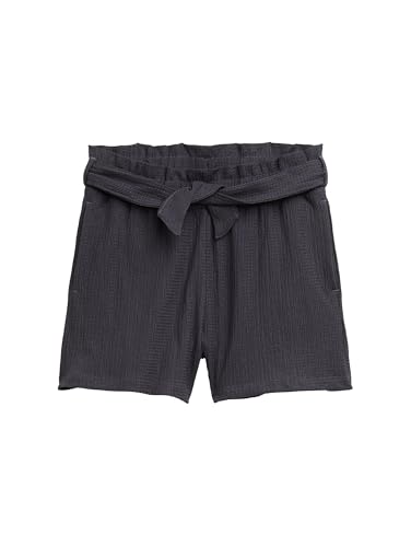 TOM TAILOR Mädchen 1047070 Bermuda Sweatpants Shorts, 29476 - Coal Grey, 176 EU von TOM TAILOR