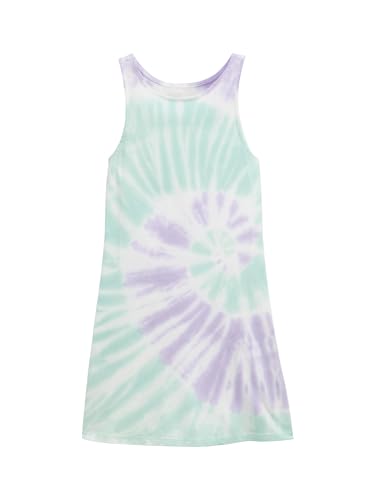 TOM TAILOR Mädchen 1046373 Kleid, 37847-Lilac Mint Batik Design, 128 von TOM TAILOR