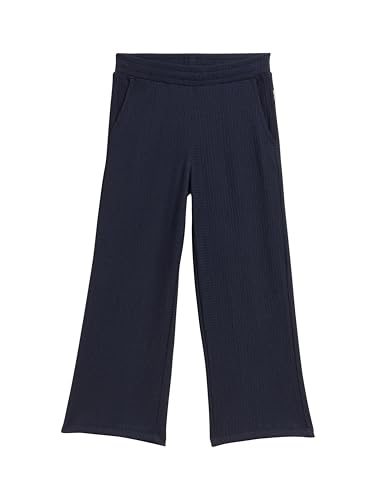 TOM TAILOR Mädchen 1047138 Wide Leg Sweatpants Hose, 10668-Sky Captain Blue, 128/134 von TOM TAILOR