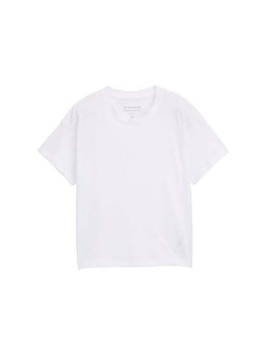 TOM TAILOR Mädchen 1048175 T-Shirt, 20000-White, 152 von TOM TAILOR