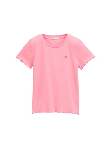 TOM TAILOR Mädchen 1045999 T-Shirt, 23807 - Sunrise Pink, 116-122 EU TOM TAILOR Mädchen 1045999 T-Shirt, 23807 - Sunrise Pink, 116-122 EU von TOM TAILOR