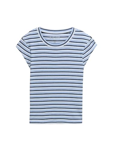 TOM TAILOR Mädchen 1046333 T-Shirt, 37801-Monocolor Blue Stripe, 152 von TOM TAILOR