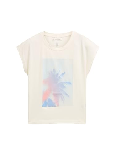 TOM TAILOR Mädchen 1046367 Top, 12906-Wool White, 152 von TOM TAILOR