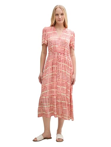 TOM TAILOR Kinder Oversize Hoodie Sweatshirt mit Print, Lemon Grass Yellow, 128 von TOM TAILOR