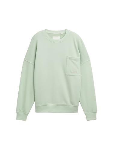 TOM TAILOR Kleid mit Raffungen, neutral Cut Leaves Design, 44 von TOM TAILOR